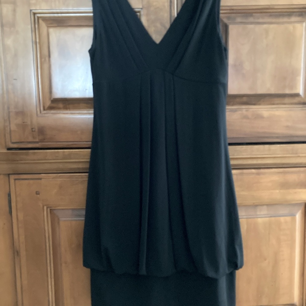 Eliza J Black Bubble Low Back Dress Size 10